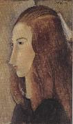 Amedeo Modigliani Portrait of Jeanne Hebuterne (mk39) oil